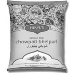 Bikaji Chowpati Bhelpuri in "50 gm" with Mrp Rs. 10/- (Set of 12) 