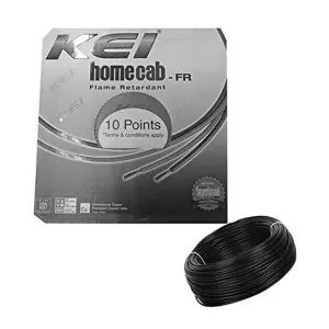 KEI-HOMECAB-FR 1.00 Sq.Mm PVC Insulated Single Wire-90M -Red