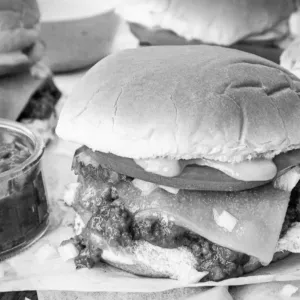 Schezwan Burger