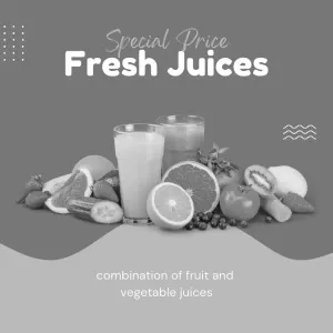 Fresh Juices & Snacks