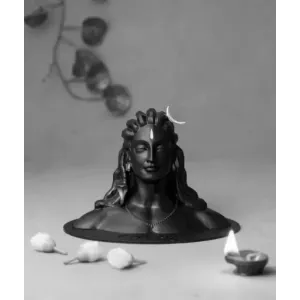 Adiyogi statue black(4inch)