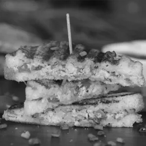 Chilli paneer sandwich