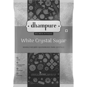 Dhampure Sulphurless Sugar 1kg Packet