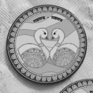 Personalized swans 