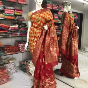 Red Silk Paithani