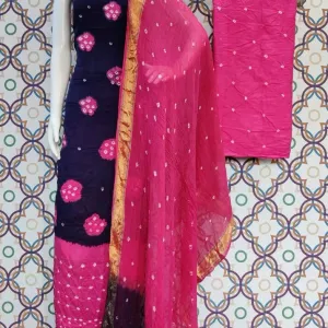 Bandhani Unstitched Suit