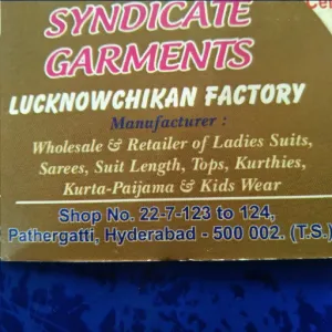 SYNDICATE GARMENTS