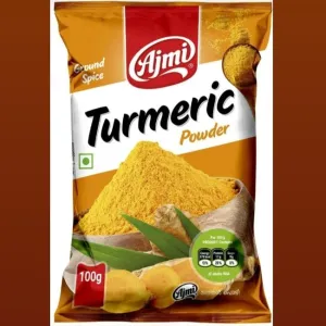 Ajmi Turmeric Powder 100gm (മഞ്ഞൾ പൊടി) 