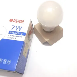 3 star Led Bulb Polycab 7W