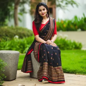 Jute Silk Saree