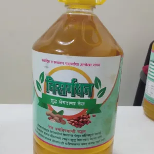 Nisargdhan Groundnut Oil शेंगदाणा तेल