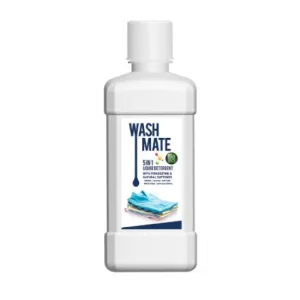 WASHMATE 5 IN 1 LIQUID DETERGENT WITH POWERZYME & NATURAL SOFTENER (BIOSAFE FORMULA)