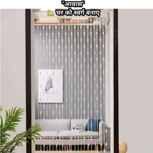 Multicolored Polyester Eyelet Fitting Curtains