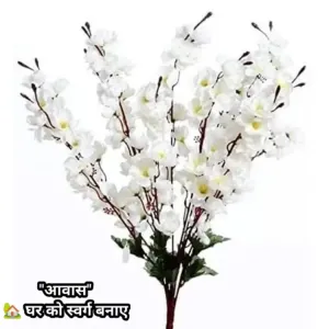 Beautiful Coloured Artificial Blossom Flower Bunch