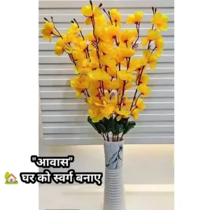 Beautiful Coloured Artificial Blossom Flower Bunch