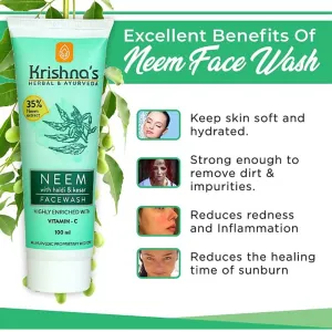 Neem face wash