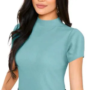 Adyaa women's cotton blend half sleeve tops