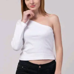 Adyaa women's asymmetric sleeve top