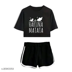 Adyaa women's 'Hakuna Matata' summer sleepwear