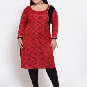 Adyaa women's Plus size Rayon kurtis