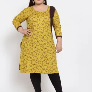 Adyaa women's Plus size Rayon kurtis