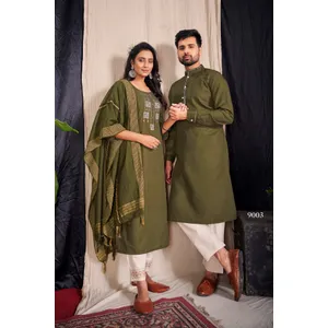 Couple Matching kurta pujama