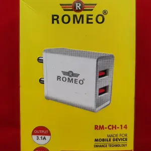 Romeo Dual USB Charger 3.1 Amp