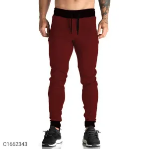 Tom Scott Cotton Solid Slim Fit Sport Joggers Vol-1