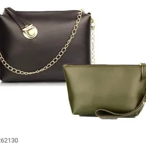 Women PU Sling Bags