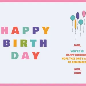 Birthday Invitation Cards