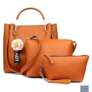 Beautiful Women's handbag (brown) 
