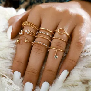 Miss Elegance Ring Set (Pack of 8)