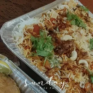 Tikka biryani