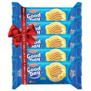 Britannia Good Day Butter Cookies 100 g (Buy 4 Get 1)