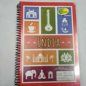 A4 SPIRAL NOTE BOOK plan paper