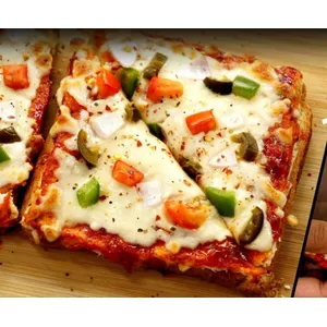 Bread Cheese Burst Pizza