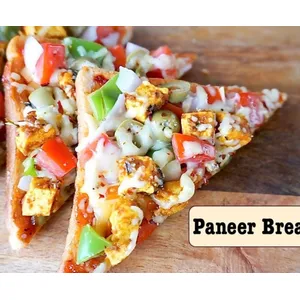 Bread Paneer Pizza