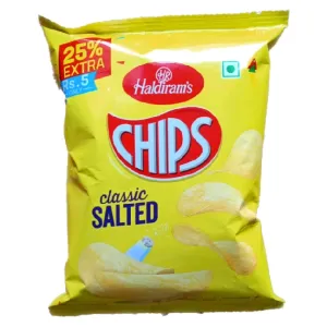 Haldirams Chips Classic Salted (16.25g×12Pcs.)