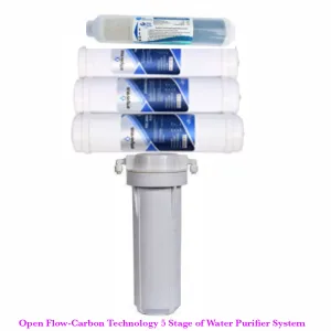Open Flow-Carbon Technology 5 Stage of Water Purifier System