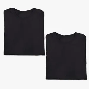Combo of 2 Black Tshirts