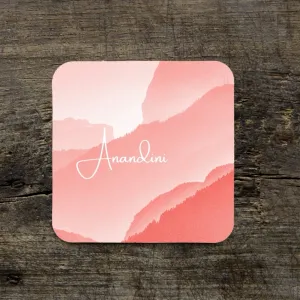 Customized Name Coasters - Set of 4