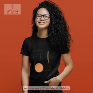 Harmony 1 Black Tshirt for Women