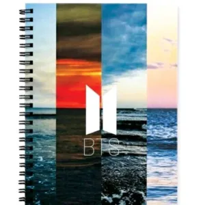 BTS logo notebook