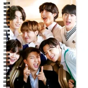 BTS OT7 notebook