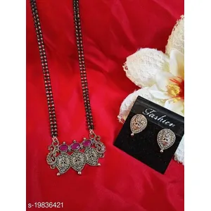 Oxidised Silver Plated Jewellery Set