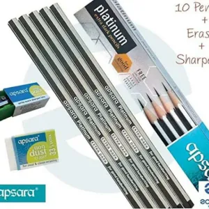 Apsara Platinum Extra Dark Pencils