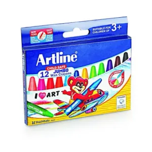 Artline Classic Wax Crayons 