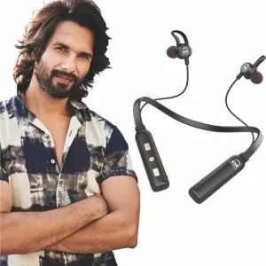 U&I Crash Series Neckband with 30hours Playtime Bluetooth Headset
