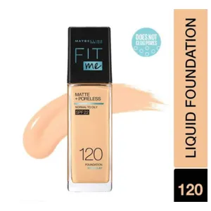 Maybelline New York Matte + poreless foundation (Spf 22)