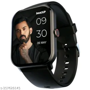SLICKTECH- Display, Bluetooth Calling Smart Watch, Smart AI Voice Assistant, 100+ Sports Modes, Heart & SpO2 Monitoring, IP68, Fast Charging (Black)